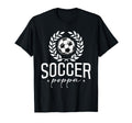 Soccer Poppa Family Matching Soccer Lovers T-Shirt - Novelty Apparel Unisex