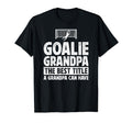Soccer Goalie Grandpa Best Title Soccer T-Shirt - Streetwear Style Unisex