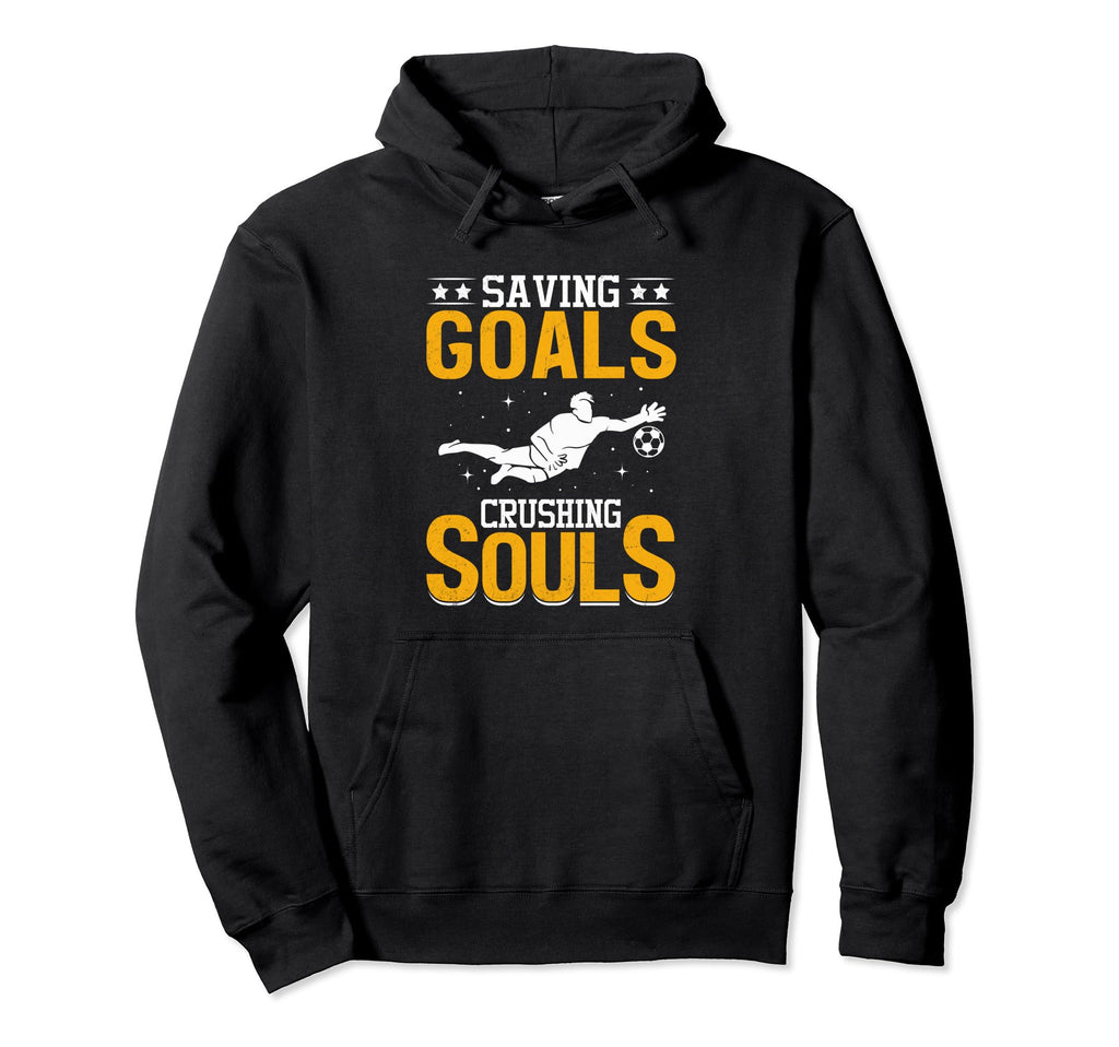Soccer Goalie Cleat Soccer Net Soccer Hoodie - Trendy Graphic Men Women