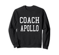 Coach Apollo Custom Football Soccer Sweatshirt - Fun Novelty Design Unisex