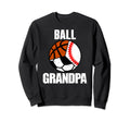 Ball Grandpa Funny Baseball Soccer Sweatshirt - Graphic Print Men Women