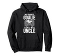 Proud Ice Hockey Goalie Uncle Hockey Hoodie - Custom Art Print Men Women