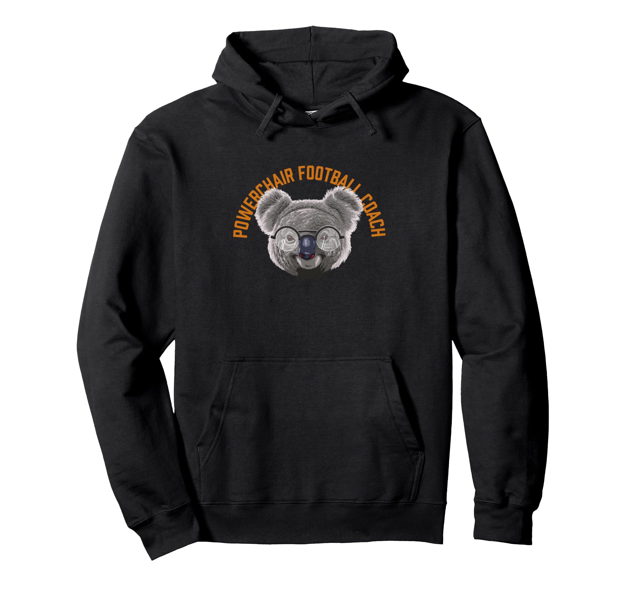 Koalified Powerchair Football Coach Power Hoodie - Graphic Print Men Women