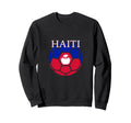 Haiti Soccer Sweatshirt - Unique Graphic Men Women