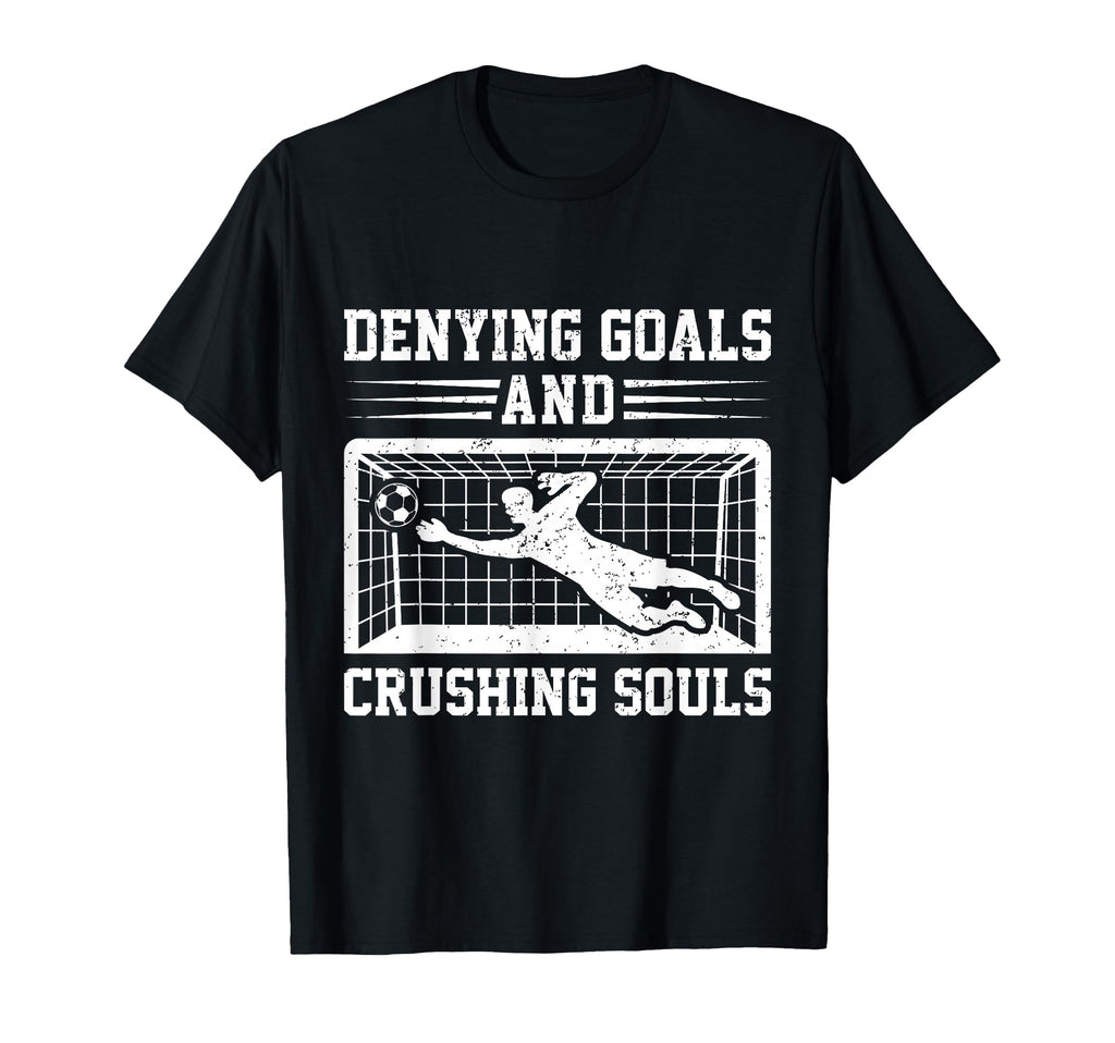 Soccer Goalie Goalkeeper T-Shirt - Aesthetic Graphic for Adults