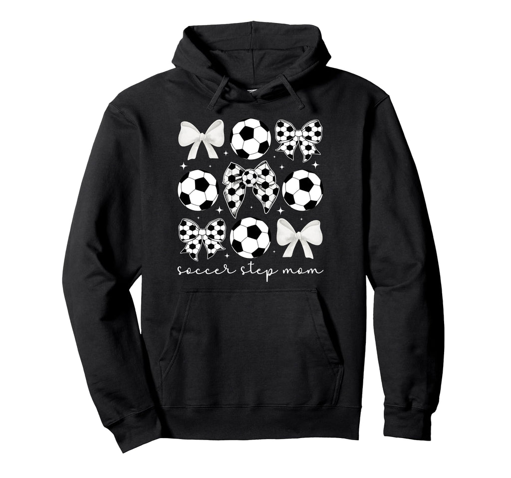 Soccer Step Mom Soccer Player Hoodie - Minimalist Print Men Women