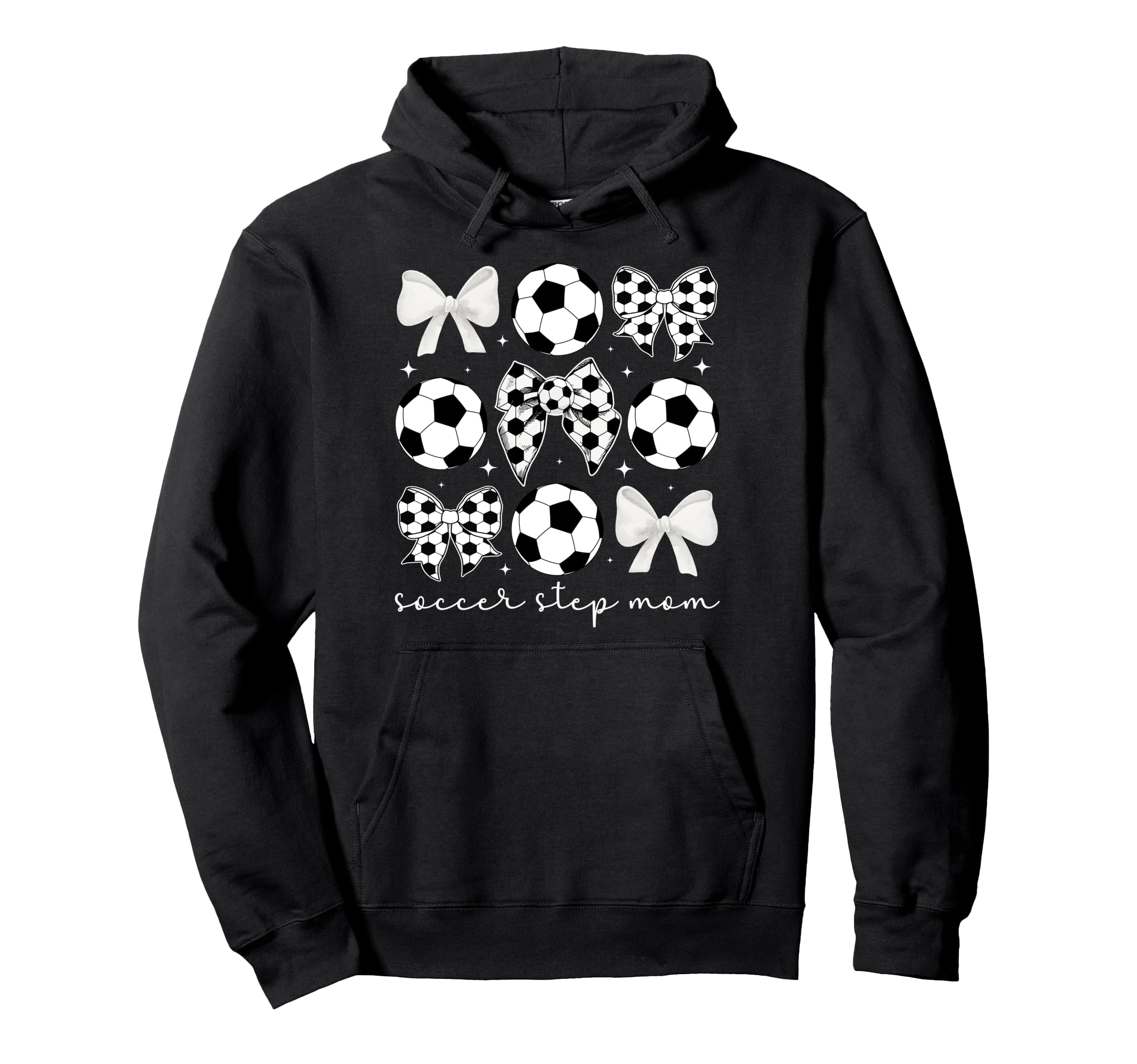 Soccer Step Mom Soccer Player Hoodie - Minimalist Print Men Women