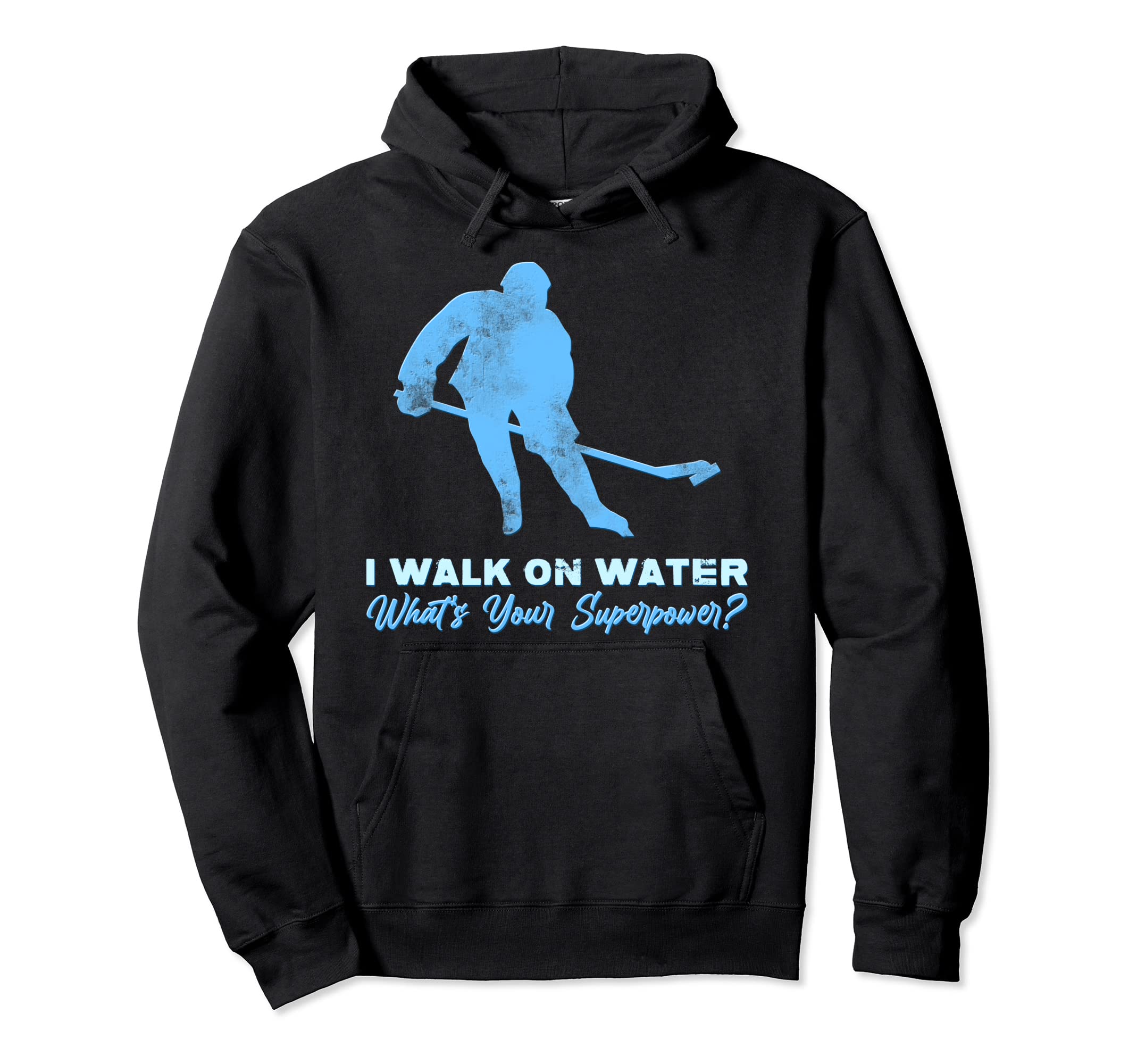 I Walk Water Whats Your Superpower Ice Hoodie - Custom Art Print Unisex