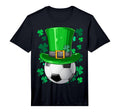 Soccer St Patricks Day Irish Soccer T-Shirt - Fun Novelty Design Unisex