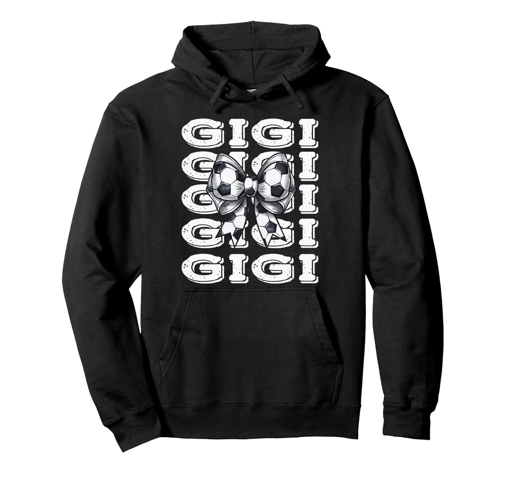 Coquette Soccer Gigi Matching Family Bow Hoodie - Graphic Print Men Women
