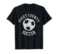 Posey County Soccer Distressed 90S T-Shirt - Aesthetic Graphic for Adults