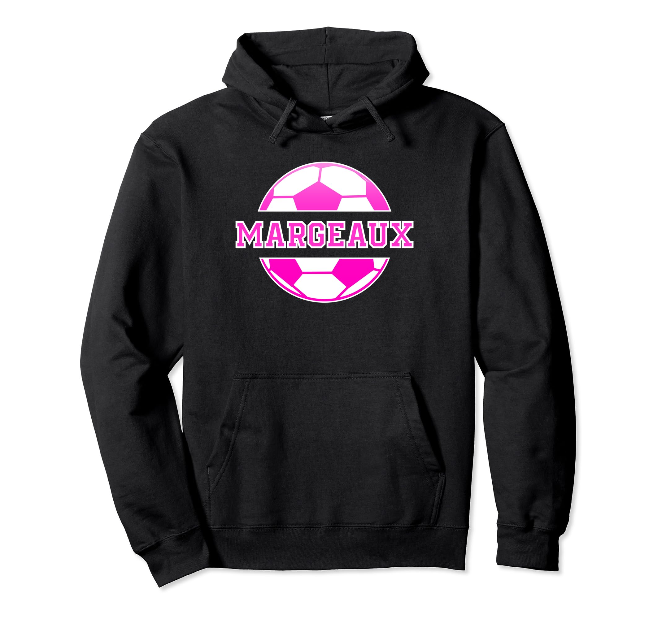 Margeaux Name Soccer Play Football Sports Hoodie - Custom Art Print Unisex
