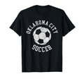 Oklahoma City Soccer Distressed 90S T-Shirt - Streetwear Style Unisex