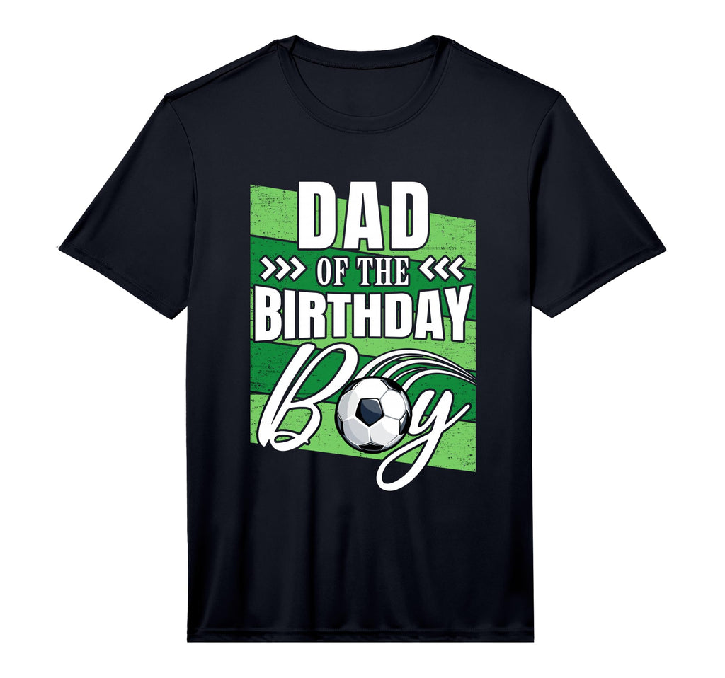 Mens Dad Birthday Soccer Birthday T-Shirt - Fun Novelty Design Unisex
