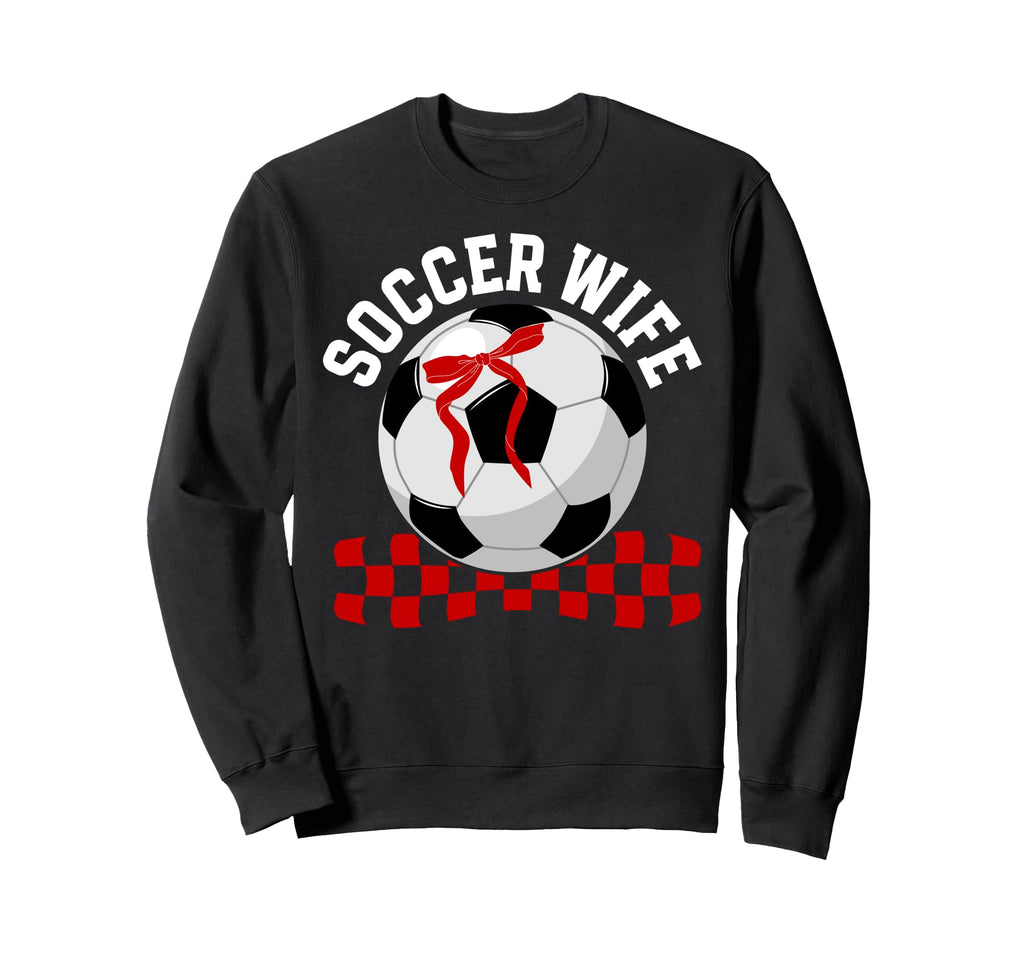 Soccer Wife Soccer Player Sweatshirt - Custom Art Print for Adults