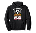 My Favorite Goalie Calls Me Oma Soccer Hoodie - Novelty Apparel Men Women