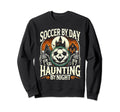 Soccer Halloween Spooky Sweatshirt - Casual Everyday Wear Unisex
