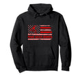 Proud Soccer Grandpa Usa Flag Family Hoodie - Trendy Graphic Unisex