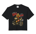 Cocker Spaniel Motorbike Love Footbal Sweatshirt - Unique Graphic Unisex