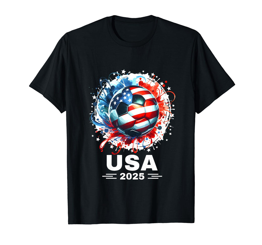 2025 Soccer Player Sports Soccer T-Shirt - Unique Graphic for Adults