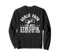 Soccer Goalie Papa Definition Sweatshirt - Casual Everyday Wear for Adults
