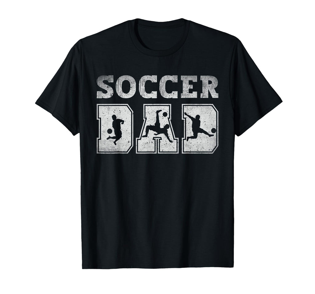 Soccer Dad Fathers Day Soccer Father T-Shirt - Trendy Graphic Unisex