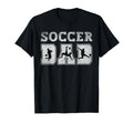 Soccer Dad Fathers Day Soccer Father T-Shirt - Trendy Graphic Unisex