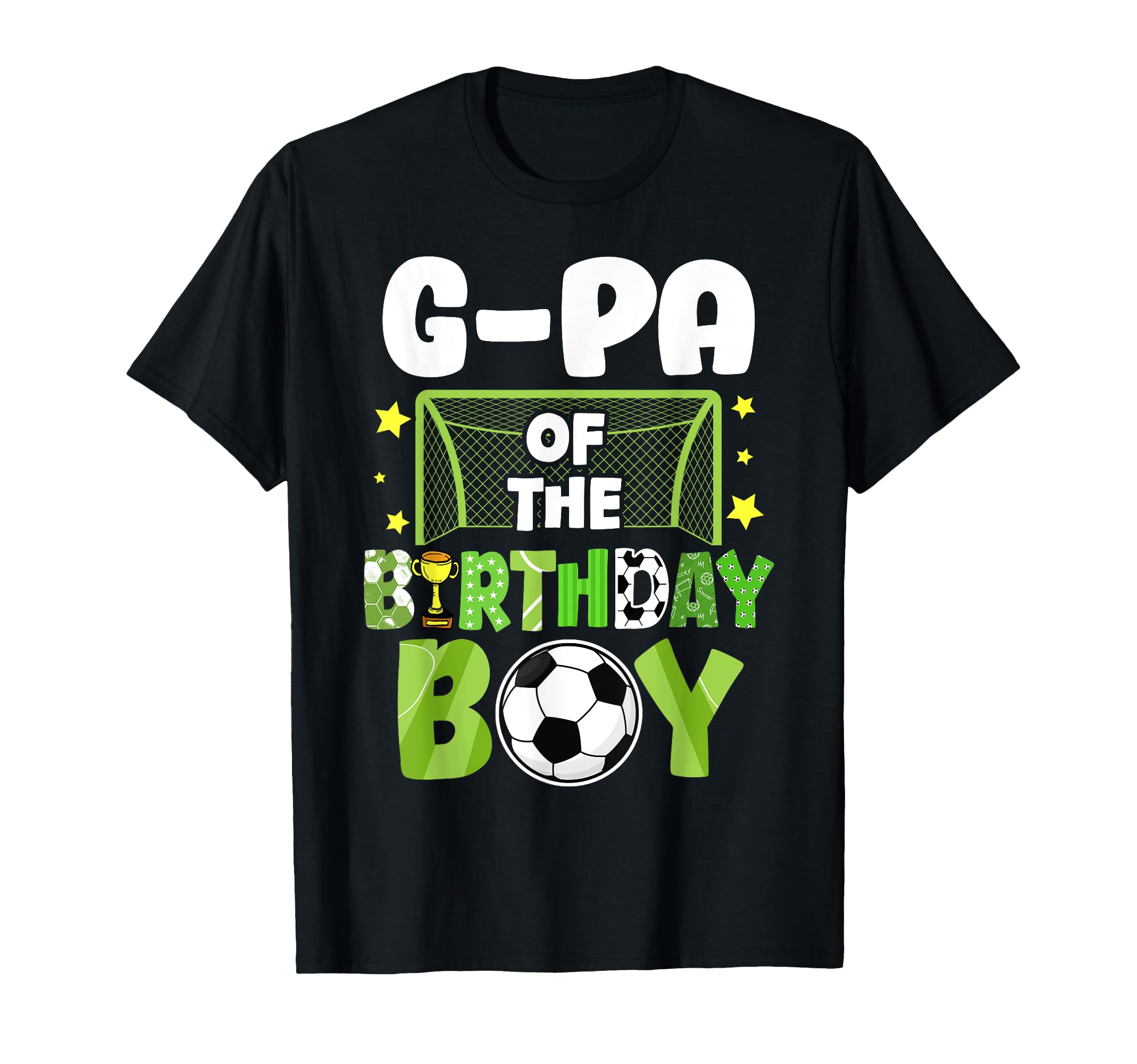 Soccer G Pa Birthday Party Soccer T-Shirt - Novelty Apparel Men Women
