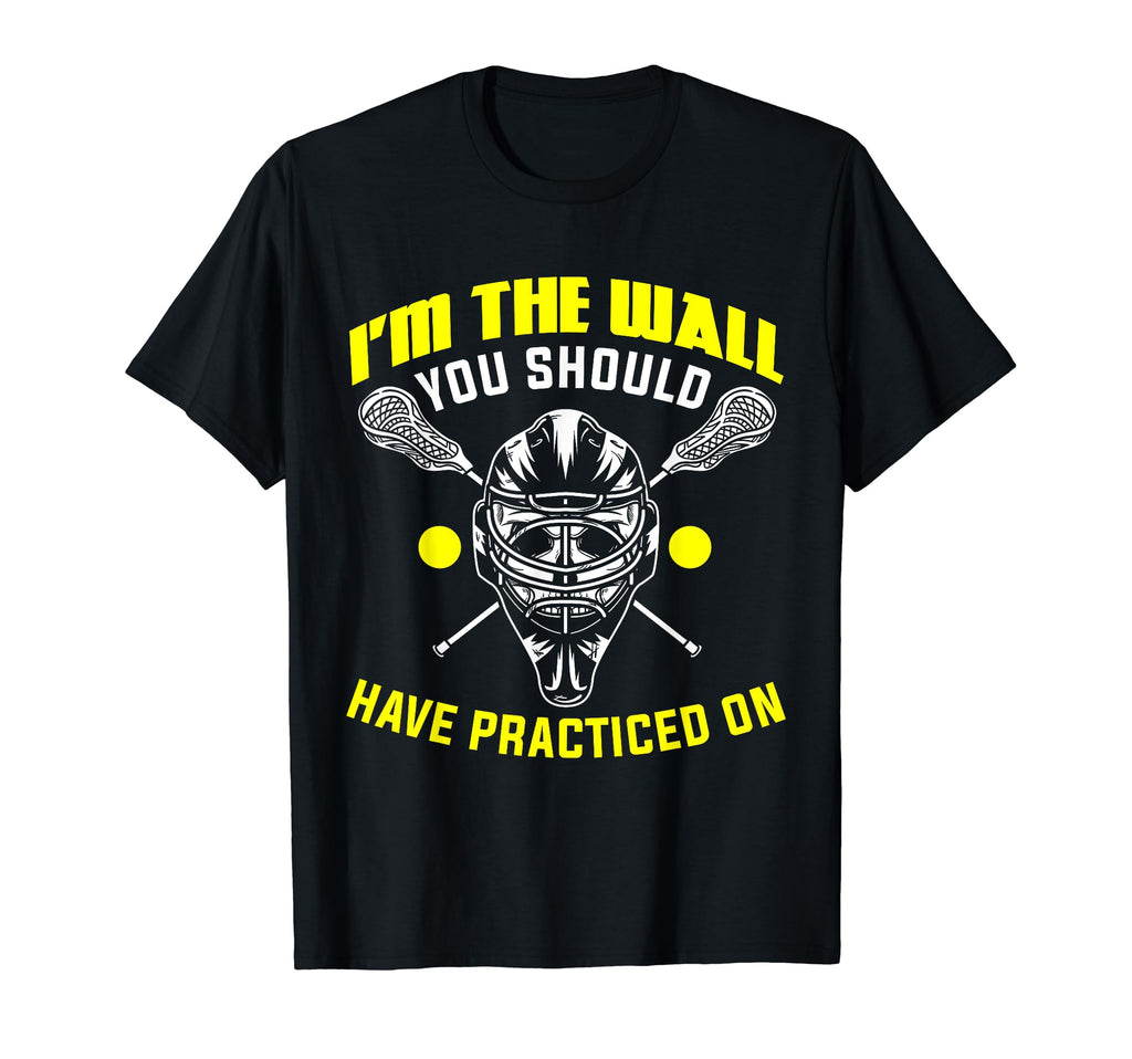 Lacrosse Goalie Lax Goalie T-Shirt - Fun Novelty Design Men Women