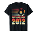 Awesome Since 2012 Soccer 14Th T-Shirt - Unique Graphic for Adults