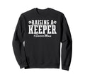 Raising Keeper Soccer Mom Soccer Sweatshirt - Custom Art Print Men Women