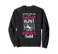 Im Soccer Goalie Aunt Soccer Sweatshirt - Streetwear Style for Adults