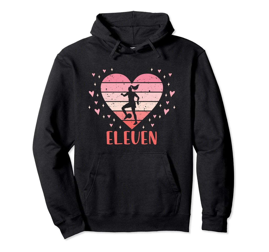 11 Year Old Soccer Birthday 11Th B Day Hoodie - Aesthetic Graphic Men Women