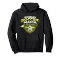 Soccer Mama Funny Proud Loud Game Day Hoodie - Unique Graphic for Adults