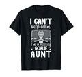 Im Hockey Goalie Aunt Ice Hockey T-Shirt - Fun Novelty Design Men Women