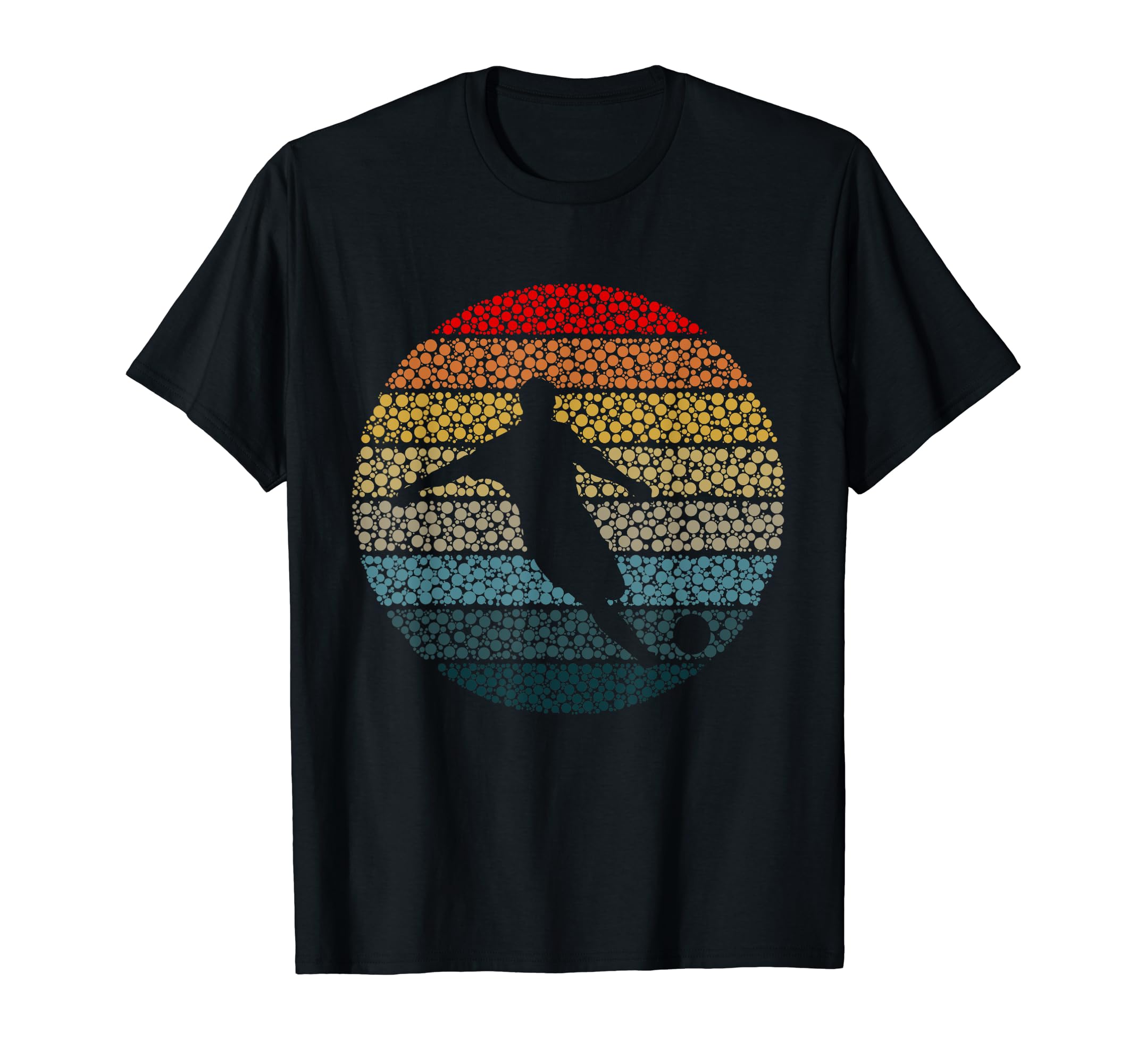 Polka Dot Funny Football Soccer Lover T-Shirt - Streetwear Style Unisex