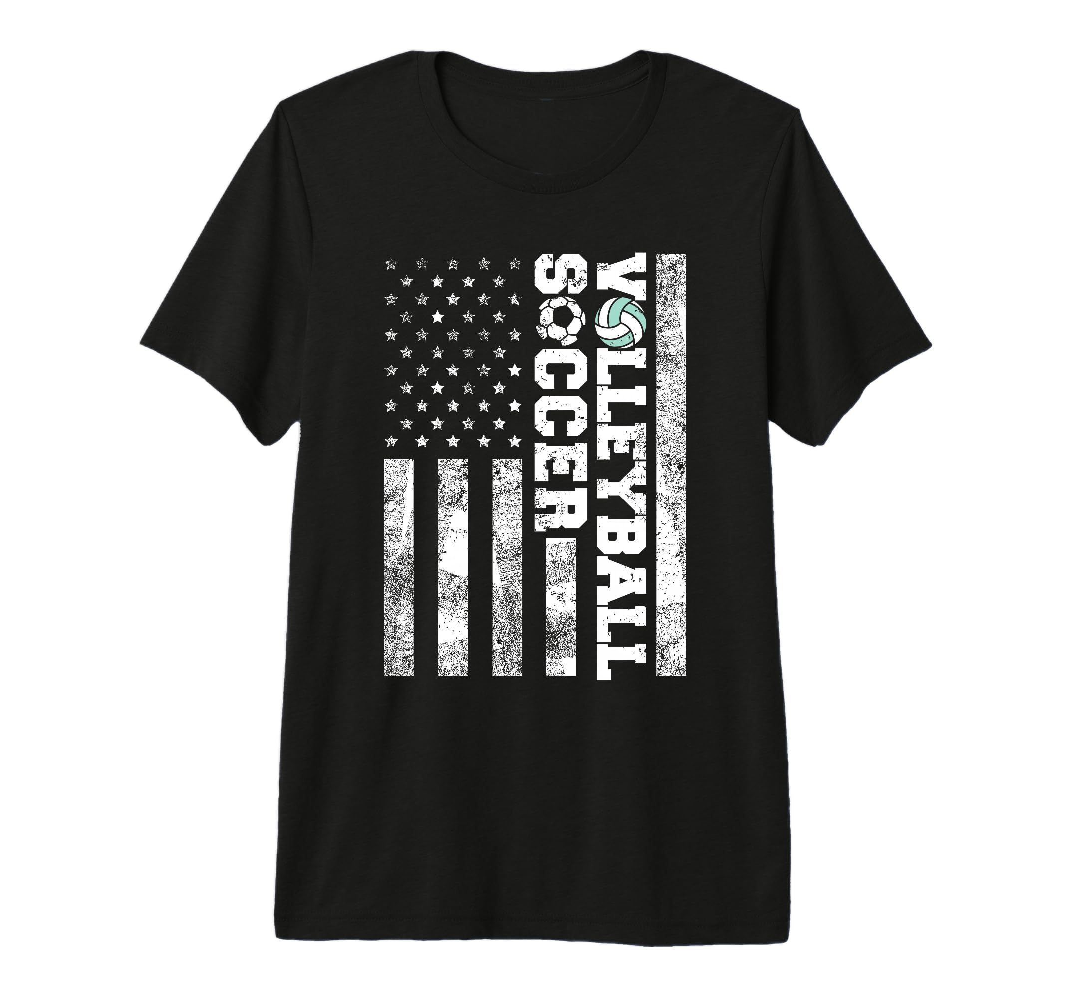 American Distressed Flag Funny T-Shirt - Fun Novelty Design for Adults