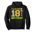 Soccer Player 18Th Birthday Football Sports Hoodie - Graphic Print Unisex
