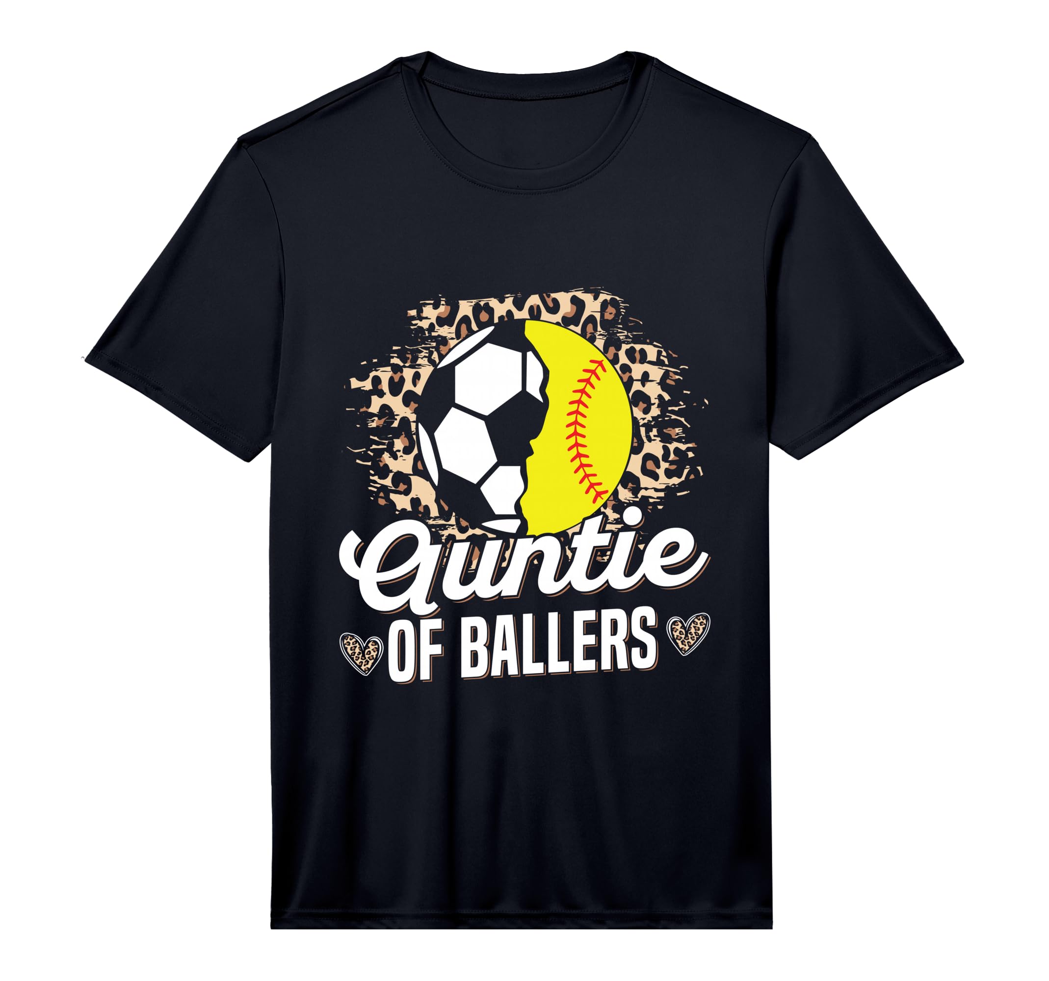 Mens Ballers Auntie Softball And Soccer T-Shirt - Aesthetic Graphic Unisex