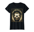 Train Hard Play Harder Soccer T-Shirt - Casual Everyday Wear Unisex