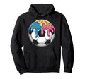 Soccer Ice Cream Drip Soccer Player Hoodie - Custom Art Print Unisex