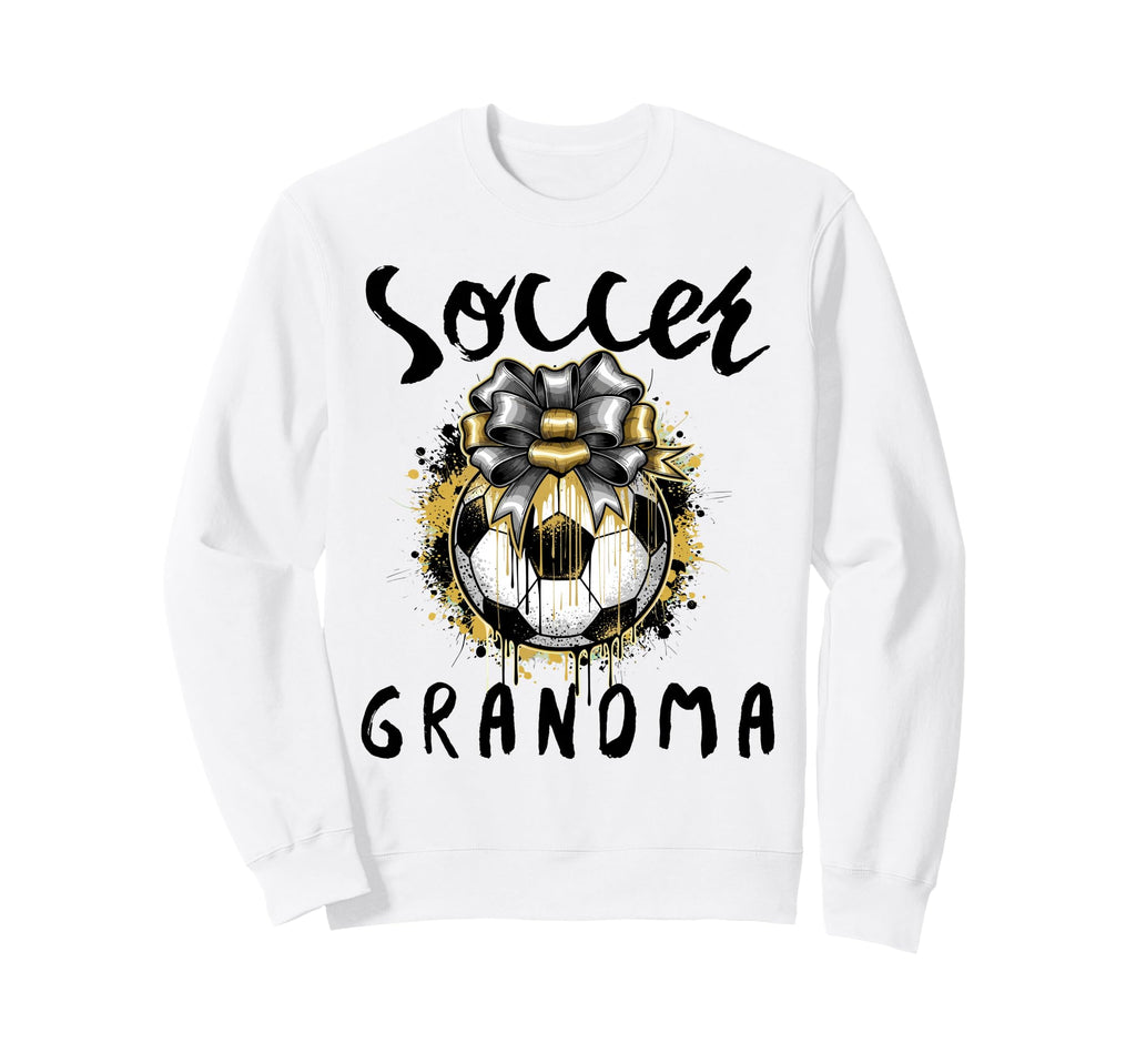 Funny Grandma Proud Soccer Lover Nana Sweatshirt - Trendy Graphic Men Women