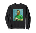 Vincent Loves Football And Soccer Sweatshirt - Aesthetic Graphic Unisex