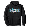 Soccer Game Day Mom Daughter Soccer Hoodie - Minimalist Print for Adults