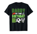 Daddy Birthday Soccer Group Family T-Shirt - Fun Novelty Design Men Women