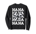 Coquette Soccer Nana Matching Family Sweatshirt - Custom Art Print Unisex