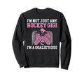 Im Hockey Goalie Gigi Hockey Sweatshirt - Streetwear Style for Adults