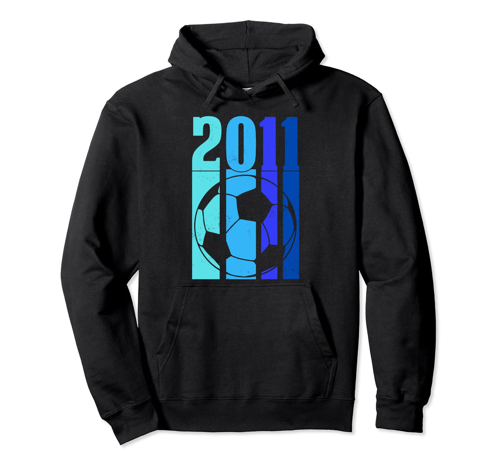 2011 Soccer Hoodie - Custom Art Print for Adults
