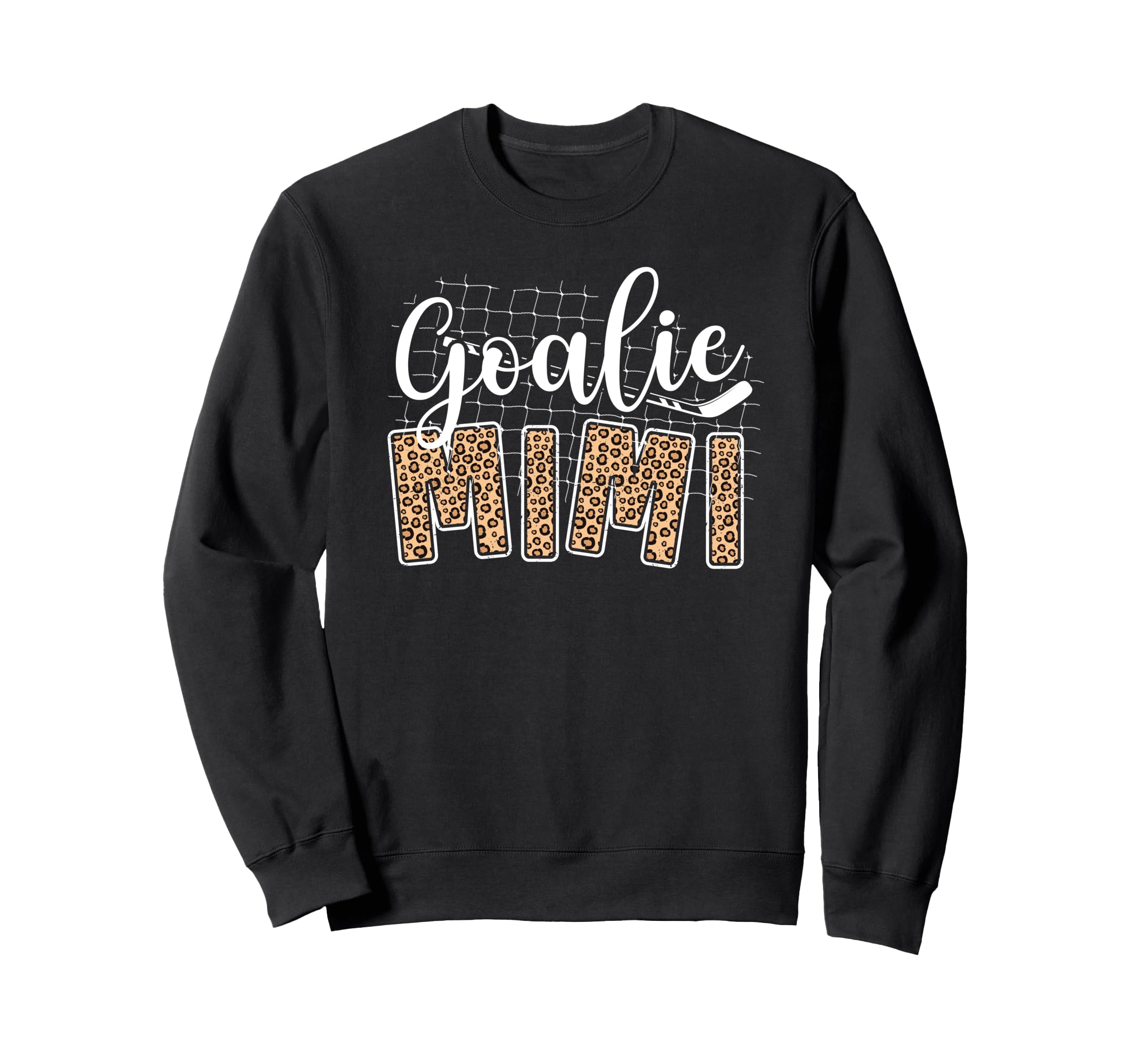 Ice Hockey Goalie Mimi Hockey Sweatshirt - Casual Everyday Wear Unisex