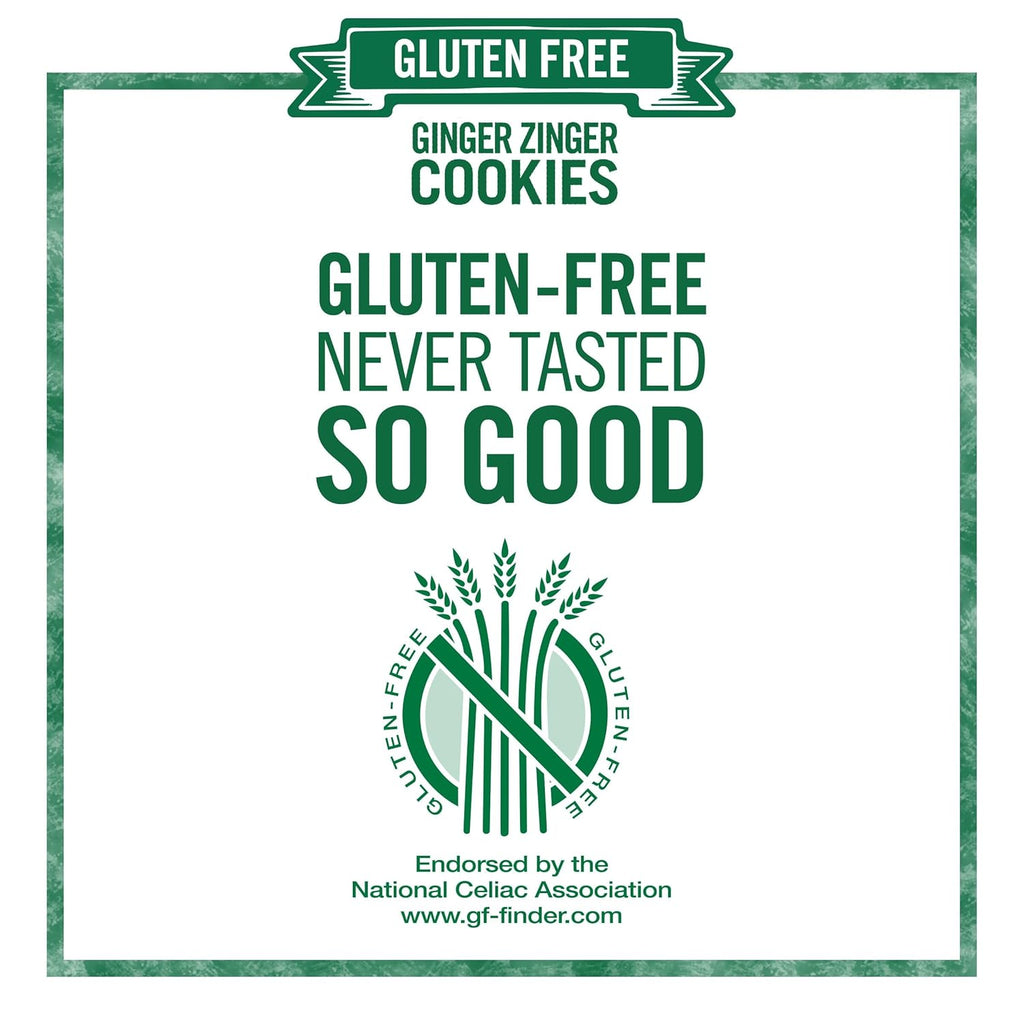 Tate's Bake Shop Ginger Zinger Cookies, 7 Oz. (Pack of 12)